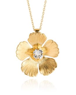 Caroline Svedbom - Halsband Mini anemone crystal