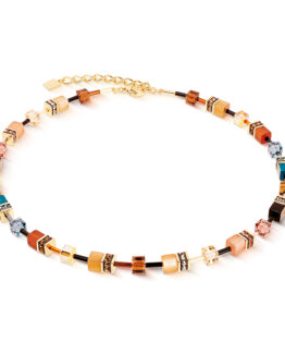 Coeur de Lion - Halsband Brown-Petrol