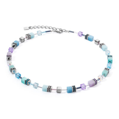 Coeur de Lion - Halsband Aqua Lilac
