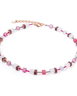 Coeur de Lion - Halsband Bergskristall Pink