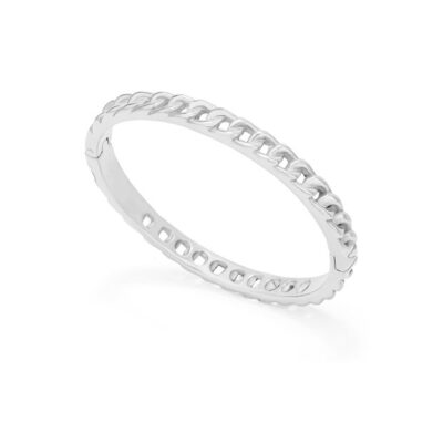 By Jolima- Stålarmband Chain bangle silver