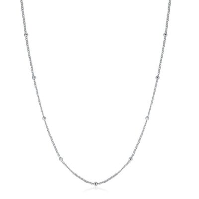 By Jolima - Stålhalsband Annie neck silver