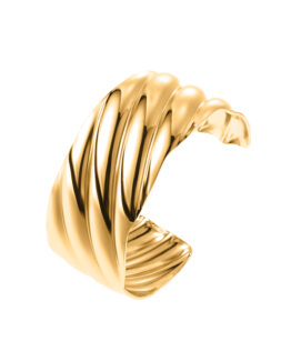 By Jolima- Armband Twist bangle gold