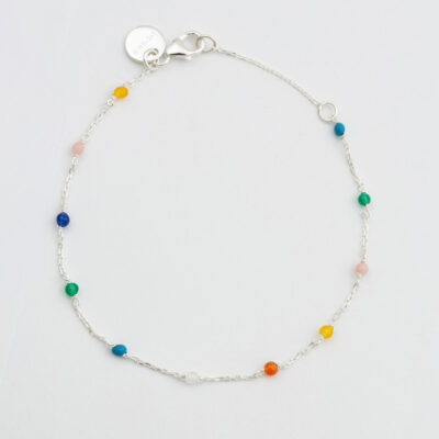 Syster P - Silverarmband Santa Monica silver/guldpläterat
