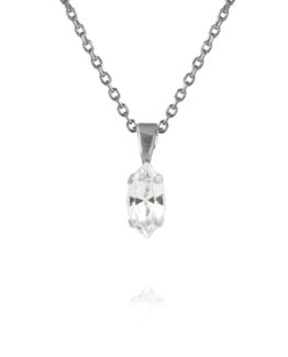 Caroline Svedbom - Halsband Petite navette rhodium