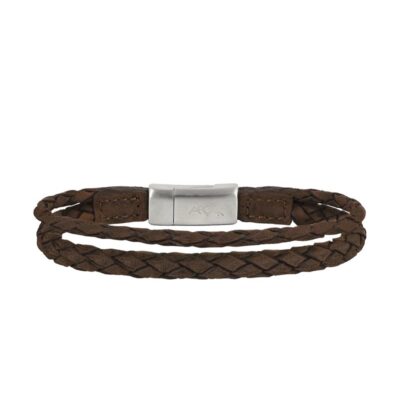 arock -Läderarmband Harry brun/svart