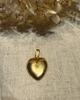 18K Vintage - Hängsmycke hjärta