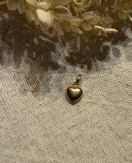 18K Vintage - Hängsmycke Hjärta
