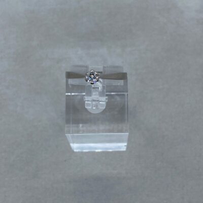 18K Vintage - Ring solitär 0,15ct