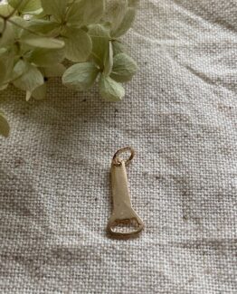 18K Vintage - Hängsmycke Kapsylöppnare