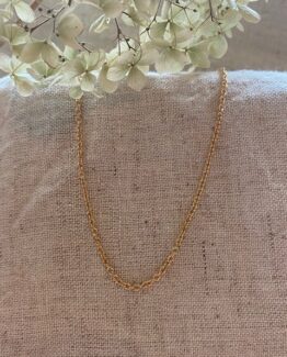 18K Vintage - Halsband Ankarlänk