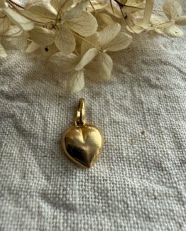 18K Vintage - Hängsmycke Hjärta