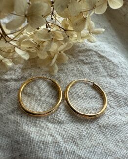 18K Vintage - Örhänge Creol