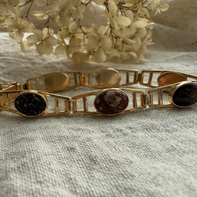 18K Vintage - Armband med agat