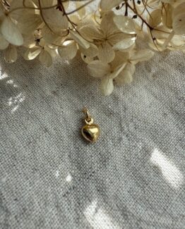 18K Vintage - Hängsmycke Hjärta