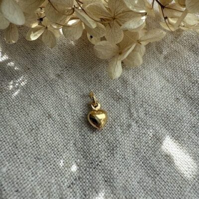 18K Vintage - Hängsmycke Hjärta