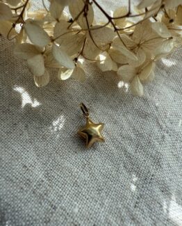 18K Vintage - Hängsmycke Stjärna
