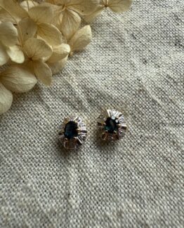 18K Vintage - Örhängen briljanter