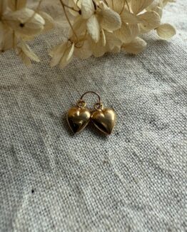 18K Vintage - Hängsmycke hjärta