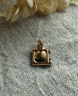 18K Vintage - Hängsmycke Tv