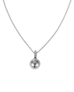 By Jolima - Halsband Liz pendant guld/stål