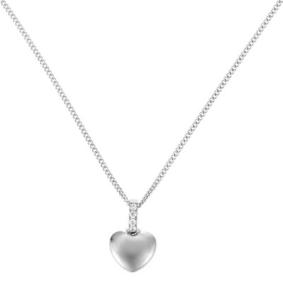 By Jolima - Stålhalsband Love stål/guld