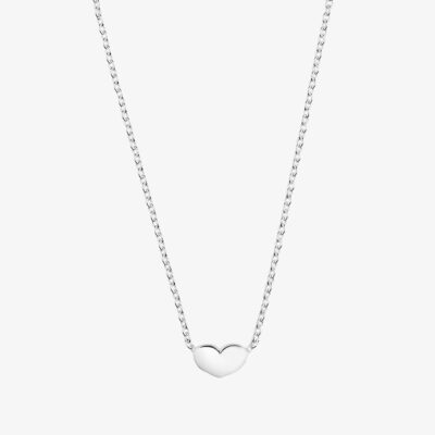 Drakenberg Sjölin-Silverhalsband Loving Heart medium single