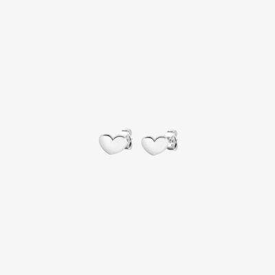 Drakenberg Sjölin - Silverörhängen Loving Heart medium studs