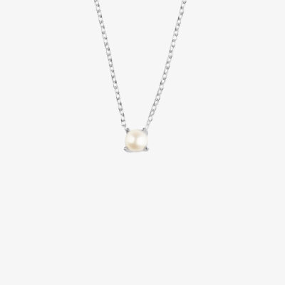 Drakenberg Sjölin-Silverhalsband Petite Pearl neck