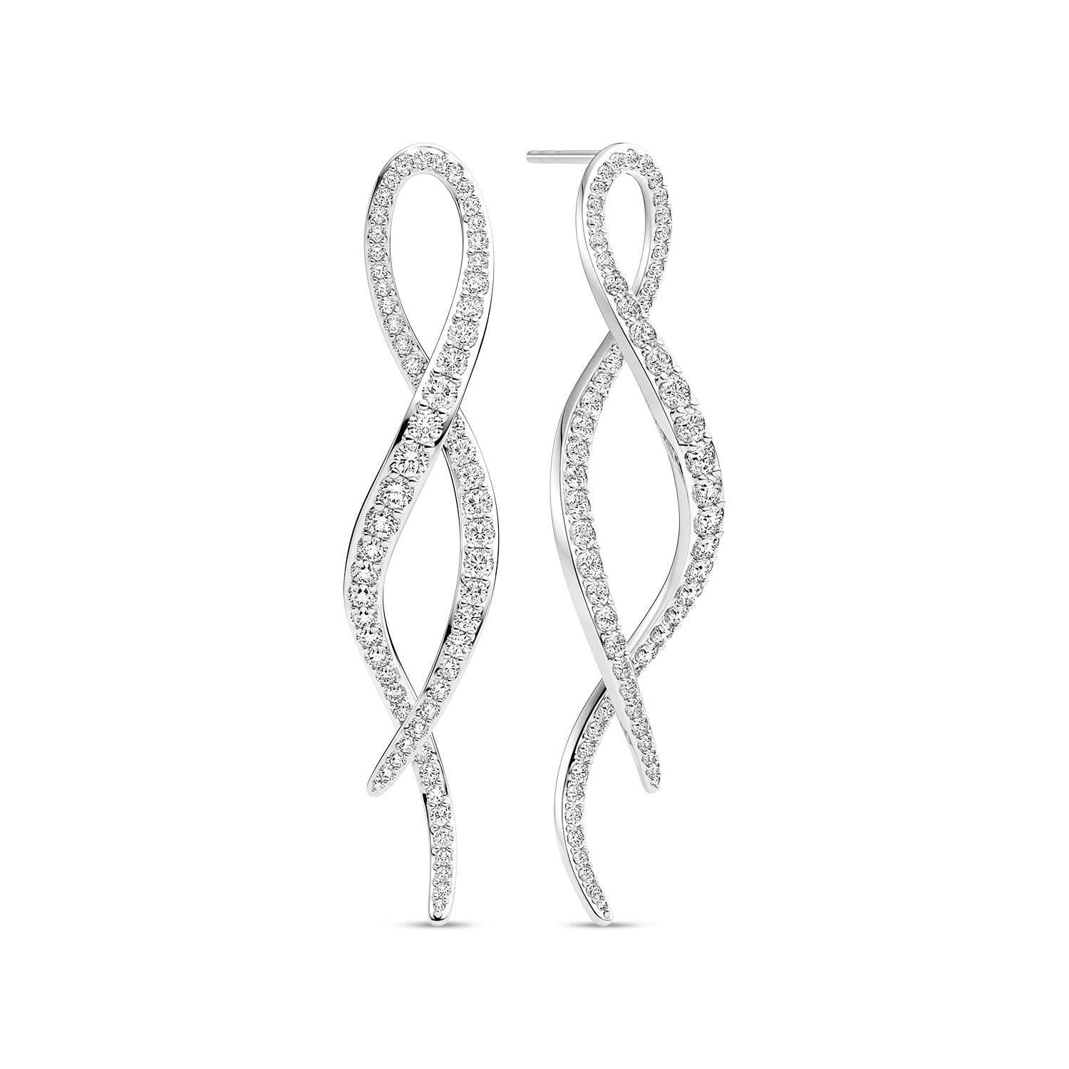 Sif Jakobs- Silverörhängen Infinito lungo