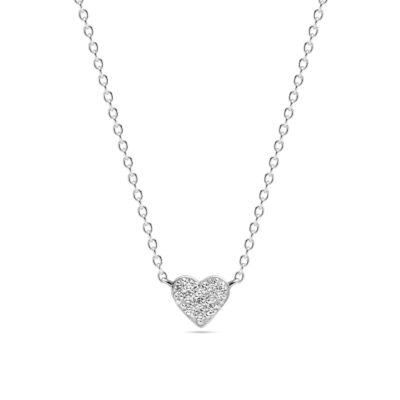 Sif Jakobs-Silverhalsband Cuore silver/förgyllt
