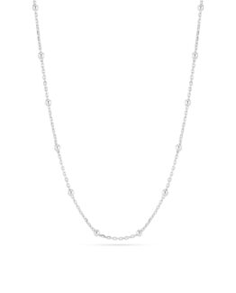 Sif Jakobs-Silverhalsband Sfere chain silver/förgyllt