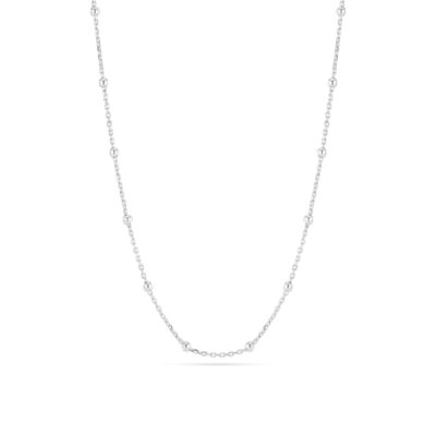 Sif Jakobs-Silverhalsband Sfere chain silver/förgyllt