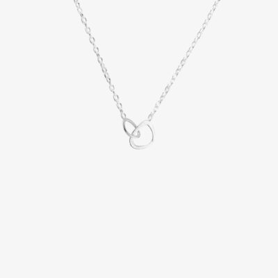 Drakenberg Sjölin-Silverhalsband Together drop neck