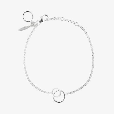 Drakenberg Sjölin- Silverarmband Les Amis small single brace