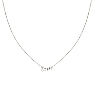 Syster P - Silverhalsband Love