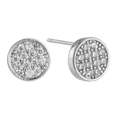 By Jolima - Stålörhänge multi crystal stud