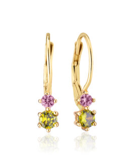 Sif Jakobs- Silverörhängen Rimini due. Flera färger