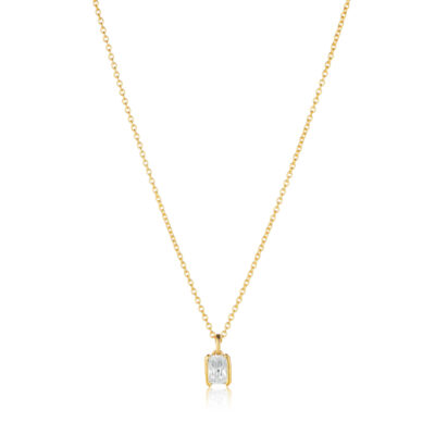 Sif Jakobs-Silverhalsband Roccanova piccolo silver/guldpläterat