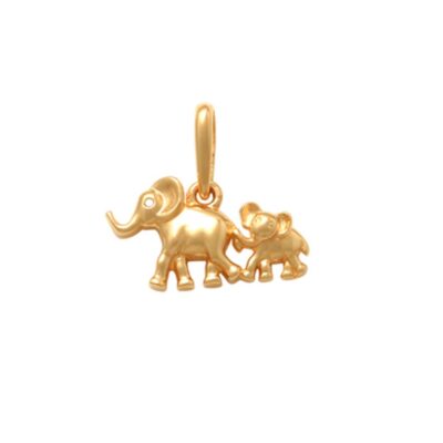 Berlock 18K- Elefanter
