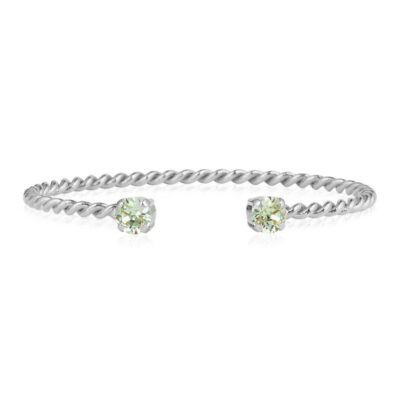 Caroline Svedbom - Armring Mini twisted rhodium