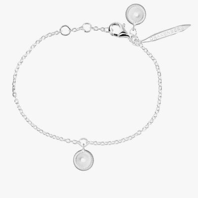 Drakenberg Sjölin- Silverarmband Coral small brace