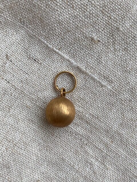 18K Vintage - Hängsmycke Kula