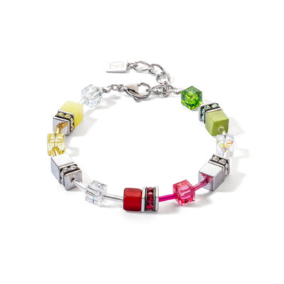 Coeur de lion - Armband Red-Green
