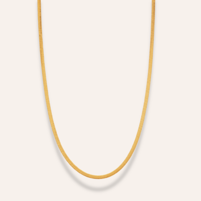 Sintridou - Stålhalsband Herringbone