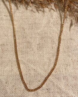 18K Vintage - Halsband Pansarlänk