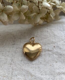 18K Vintage - Hängsmycke hjärta