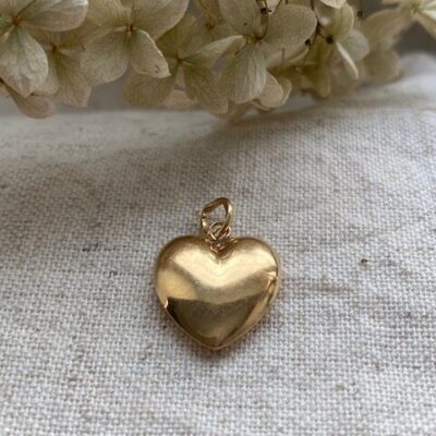 18K Vintage - Hängsmycke hjärta