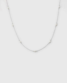 Syster P- Silverhalsband Treasure silver/guldpläterat