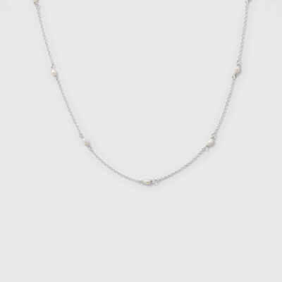 Syster P- Silverhalsband Treasure silver/guldpläterat